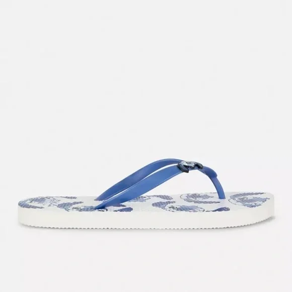 Disneys : Stitch Blue Flip Flop Sandals | Size L | NWT ✨ - Picture 10 of 11